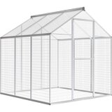 Vanjski kavez za ptice od aluminija 183 x 178 x 194 cm Cijene