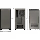 be quite! kućište Midi be quiet! PURE BASE 500 mettalic grey Window Cene