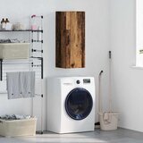 vidaXL Stenska omara Star les 34,5 x 34 x 90 cm Konstruiran les | Shoptok.si