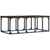  Stolić za kavu boja hrasta 100 x 50 x 35,5 cm konstruirano drvo | shoptok.hr
