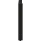 vidaXL noge kavne mizice črna 2 kosa 80x(72-73) cm jeklo | Shoptok.si