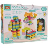 Set mekanih kockica za slaganje - 126 elementa | shoptok.hr