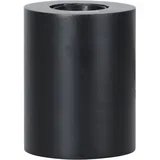 Crni stalak svjetiljke 10 cm Tub –