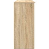 vidaXL Komoda s predalom sonoma hrast 101x35x76 cm inženirski les | Shoptok.si