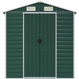  Vrtna lopa zelena 191x810x198 cm pocinkano jeklo, (20956293) | Shoptok.si
