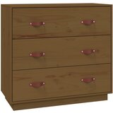 Maison Chic Komoda - Predalnik medeno rjava 80x40x75 cm trdna borovina, (21718468) Cene