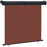 The Living Store Balkonska stranska tenda 170x250 cm rjava - Balkonska Stranska Tenda, (21631550) | Shoptok.si