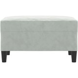  Tabure svjetlosivi 70 x 55 x 41 cm baršunasti | shoptok.hr