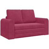  Krevet na razvlačenje Vinska crvena 148 x 71 x 83 cm Baršun | shoptok.hr