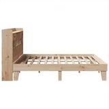 vidaXL Posteljni okvir brez vzmetnice 180x200 cm trdna borovina | Shoptok.si