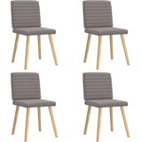 vidaXL Jedilni stoli 4 kosi taupe blago | Shoptok.si