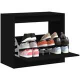 vidaXL Omarica za čevlje črna 80x42x69 cm inženirski les | Shoptok.si