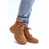Boto Women's Suede Lined Fur-Lined Boots Trapper Camel Jailina | ePonuda.com