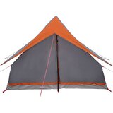  Obiteljski šator s krovom Siva i narančasta 315 x 286 x 200 cm | shoptok.hr