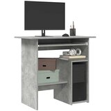  Radni stol siva boja betona 80 x 45 x 74 cm konstruirano drvo | shoptok.hr