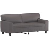 vidaXL Dvosed siv 140 cm umetno usnje | Shoptok.si