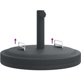  Baza suncobrana s ručkama za stupove Ø 38/48 mm 25 kg okrugla | shoptok.hr