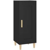 Maison Chic Komoda - Predalnik črna 34,5x34x90 cm inženirski les, (21716122) Cene