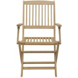  Sklopive vrtne stolice 2 kom 54 x 61 x 88 cm od drva bagrema | shoptok.hr