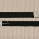 vidaXL Naslon za glavu za ležaljku krem 40 x 7 5 x 15 cm od tekstilena | shoptok.hr