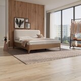Bessagi Home Oblazinjena Postelja Amina, Naravna Barva, 180x200 Cene