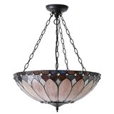  Endon 63976 - Luster na lancu Tiffany BROOKLYN 3xE27/60W/230V prečnika 50 cm | Eponuda.com