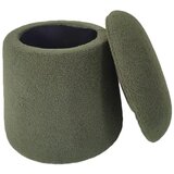  Tabure sa spremištem Moss zeleni 43,5 x 43,5 x 45,5 cm | shoptok.hr