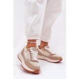 Boto Women's Sports Shoes With Mesh On Platform Khaki Poova Cene