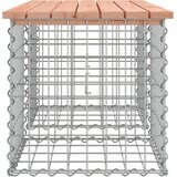  Vrtna klupa s gabionskim dizajnom 103x44x42 cm drvo duglazije | Eponuda.ba