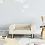  Dječja fotelja krem 50 x 40 x 26 5 cm baršunasta | shoptok.hr