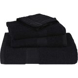 vidaXL Kopalne brisače 2 kos črna 100x150 cm 360 g/m² 100% bombaž | Shoptok.si