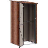 Vrtne šupe Smeđa 103 x 86 x 200 cm Metal | shoptok.hr