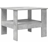  Kava Stol Betonski sivi 57 x 55 x 45 cm Konstruirano drvo | shoptok.hr