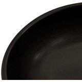 Nadgradni umivaonik crno-plavi okrugli Φ 41 x 14 cm keramički | shoptok.hr