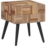  Bočni stolić 40 x 40 x 45 cm od masivne obnovljene tikovine | shoptok.hr