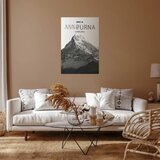  Plakat - Majestic mountain peak Annapurna mountain crown mountain landscape 60x90 Bez okvira | shoptok.hr