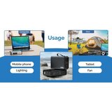 Viking punjačka stanica sa LED displejom i Power Delivery, kapaciteta 148 Wh | Eponuda.com