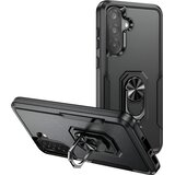 AVIZAR Hibridni antišok etui za Galaxy A37 z 360° magnetnim obročem, Črna, (5000274123) | Shoptok.si