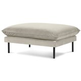 Cosmopolitan Design Bež žameten tabure Vienna, 100 x 80 cm Cene