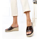 Gemre Transparent wedge espadrille sandals Felicity | ePonuda.com