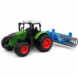  Agricultural Farm Tractor with Roller Green 1:24 | shoptok.hr
