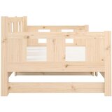  Dnevni krevet na izvlačenje masivna borovina 2x(80x200) cm | shoptok.hr
