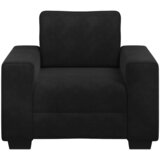 SOFA fotelja crna 100x77x82 cm baršun | shoptok.hr