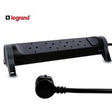 LG 694537 PRODUZNI BLOK 4X2P+E 3M (CRNA/T.SIVA) | ePonuda.com