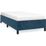  Okvir za krevet bez madraca tamnoplavi 90x190 cm baršunasti | shoptok.hr