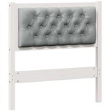  Uzglavlje Ostalo Bijela i svijetlosiva 75 cm Masivna borovina | Eponuda.com