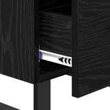  Nočne omarice s predalom 2 pcs Črni hrast 40 x 35 x 47.5 cm | Shoptok.si
