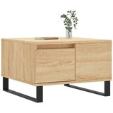  Stolić za kavu boja hrasta 55x55x36,5 cm konstruirano drvo | Eponuda.ba
