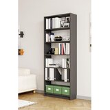 Hanah home polica za knjige Bili5 80, 80 cm, antracit | Eponuda.com