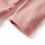  Dječja majica dugih rukava svjetloružičasta 128 | shoptok.hr